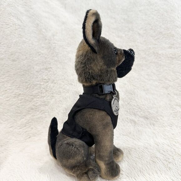 Hero Industries Ventura County Police K9 Dog 9" Plush German Shepherd Sitting - Picture 2 of 6
